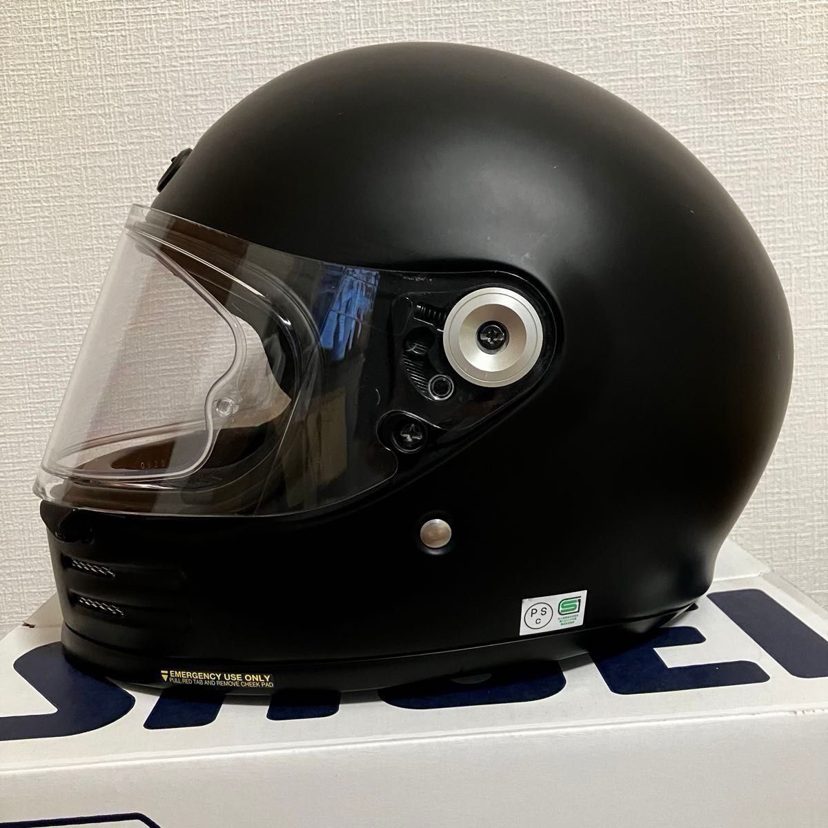 値下げ SHOEI グラムスター マットブラック Lサイズ 匂いなど皆無です