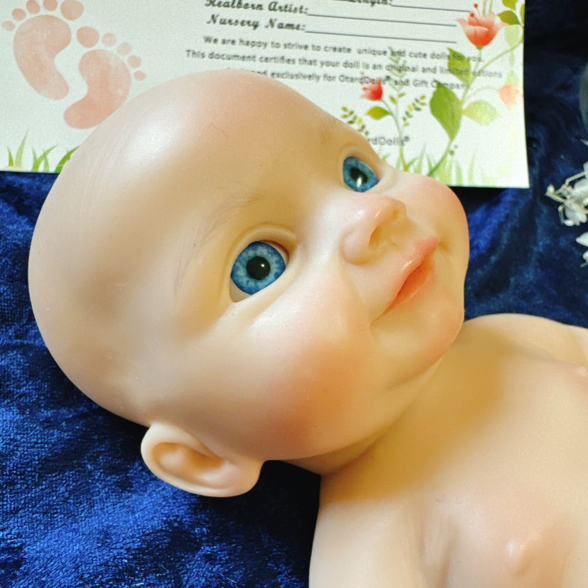 リボーンドール フルシリコン シリコンドール 女の子 28cm おくるみ