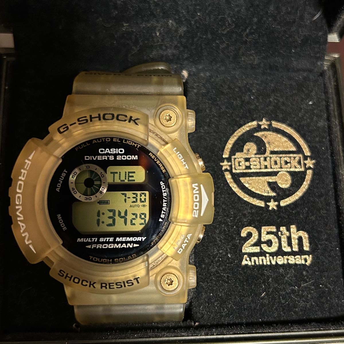 期間限定値下げ中 CASIO G-SHOCK FROGMAN 25周年 GW-225E-7