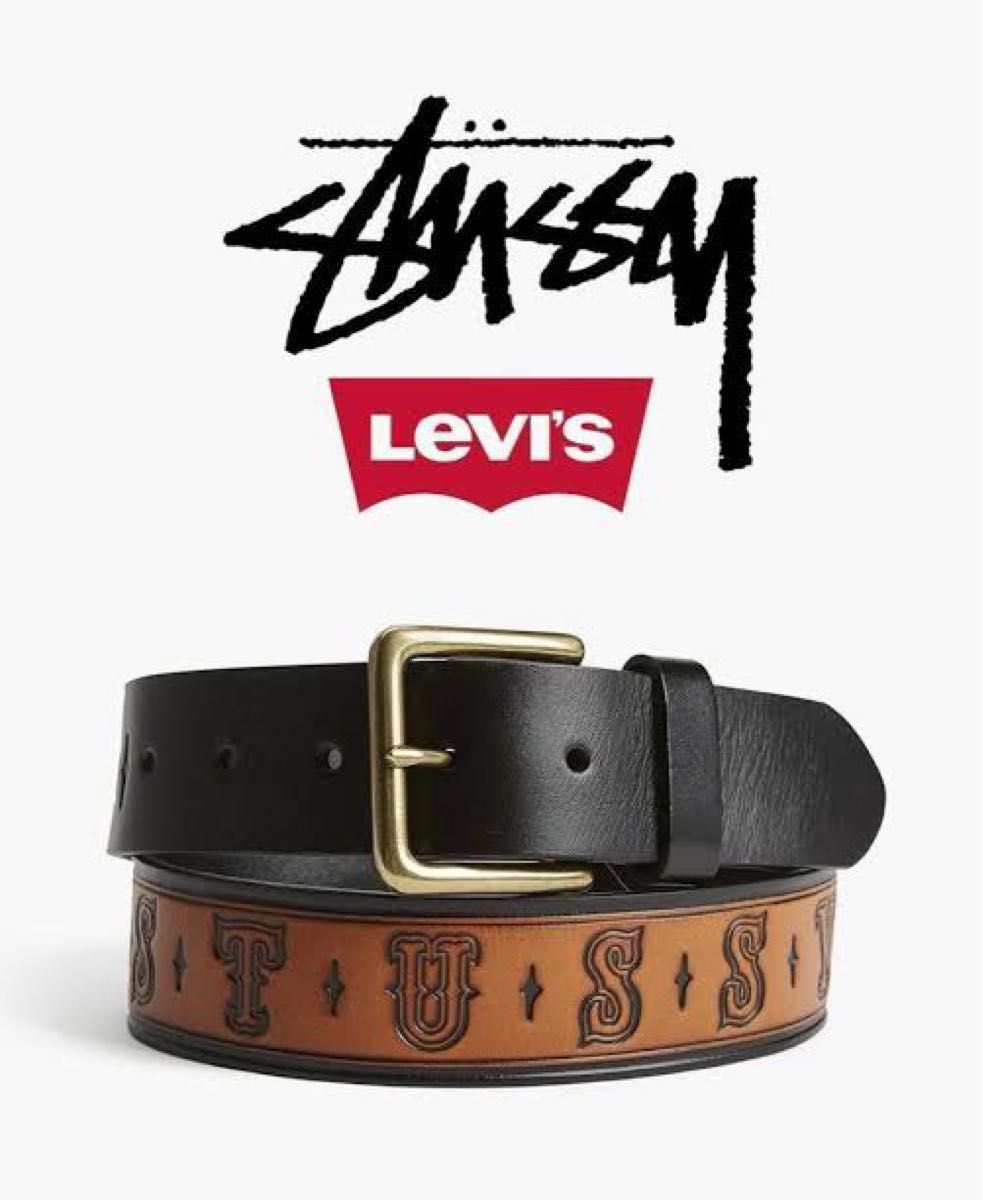 Stussy x Levi's Belt Blackステューシー x リーバイス ベルト｜Yahoo