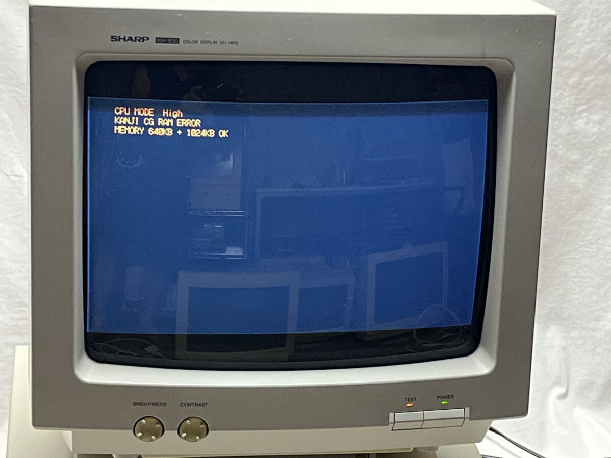 Yahoo!オークション - SHARP シャープ CU-14FD COLOR DISPLAY カラー