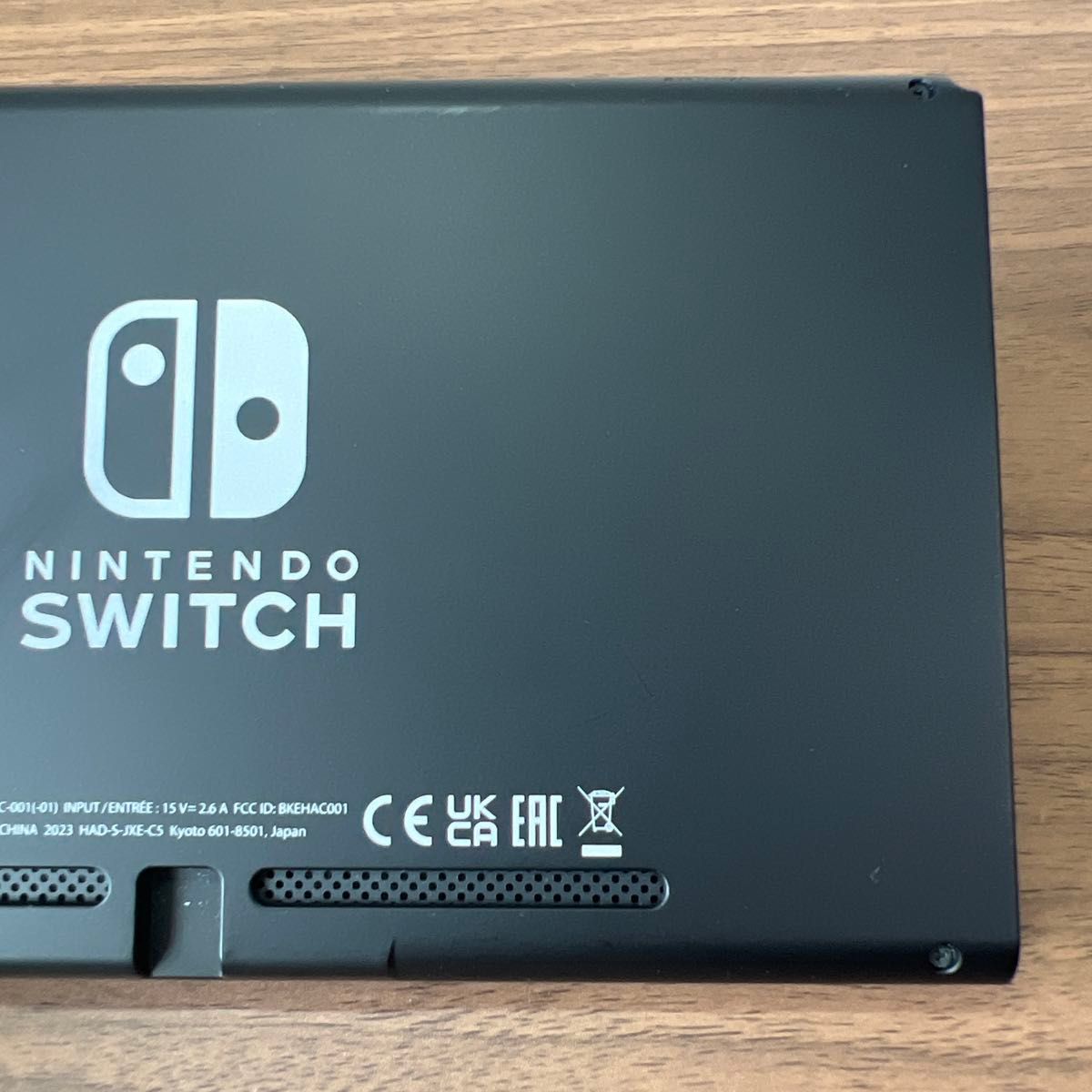 本体良品・2023年製 Nintendo Switch HAD バッテリー強化型 付属品ほぼ