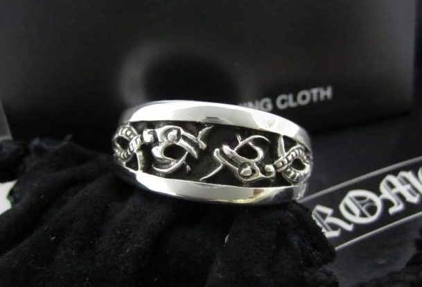 クロムハーツ NARROW Chrome Hearts 【ナローVバンドケルティック