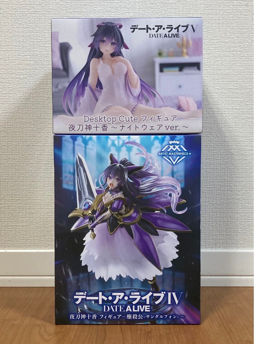新品未開封 2種セット】デート・ア・ライブ 夜刀神十香 フィギュア