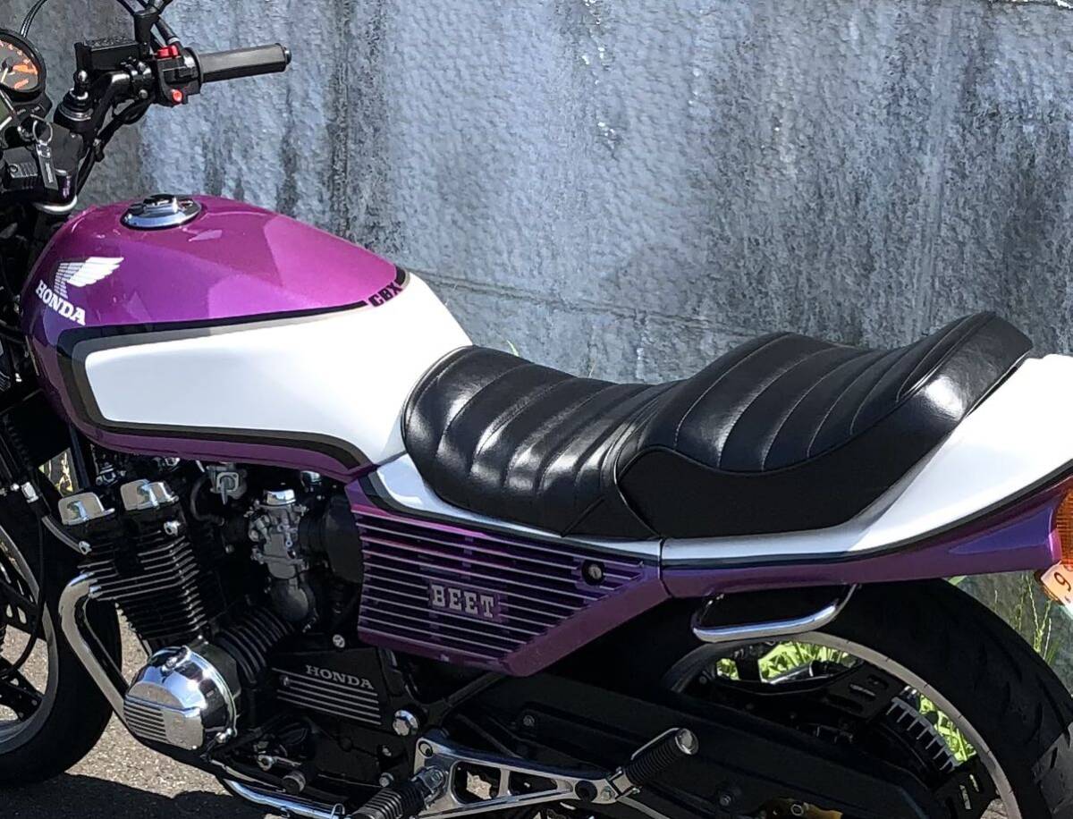 CBX400F 紫白 2型カラー 外装セット 外装一式 純正色替え BEET 外装