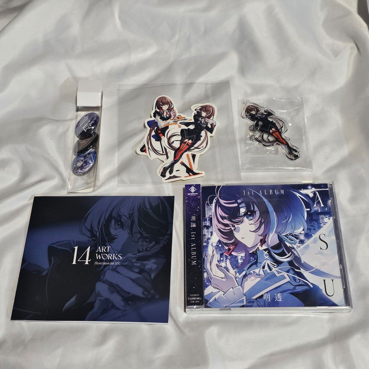 明透 1st Album「ASU」｜Yahoo!フリマ（旧PayPayフリマ）