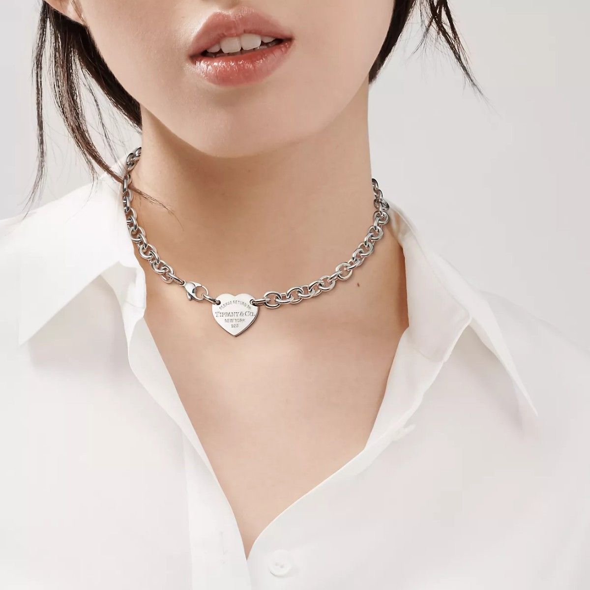 未使用に近い】TIFFANY リターン トゥ ティファニー ハート タグ