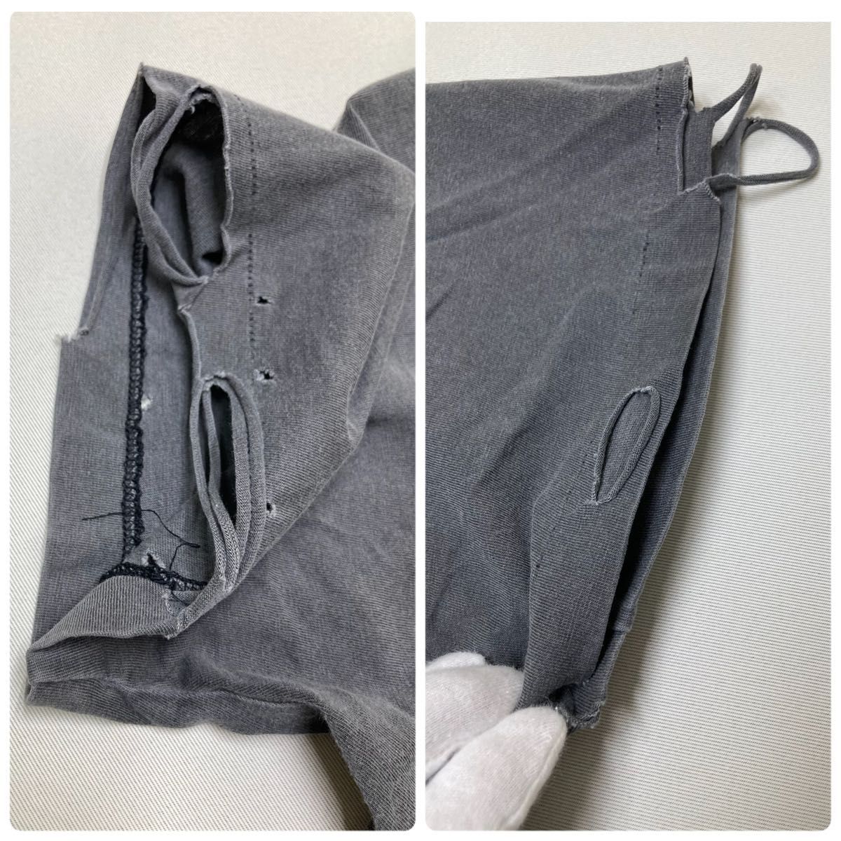 UNDERCOVER SCAB GIZ柄 ダメージ加工Tシャツ アンダーカバー｜Yahoo