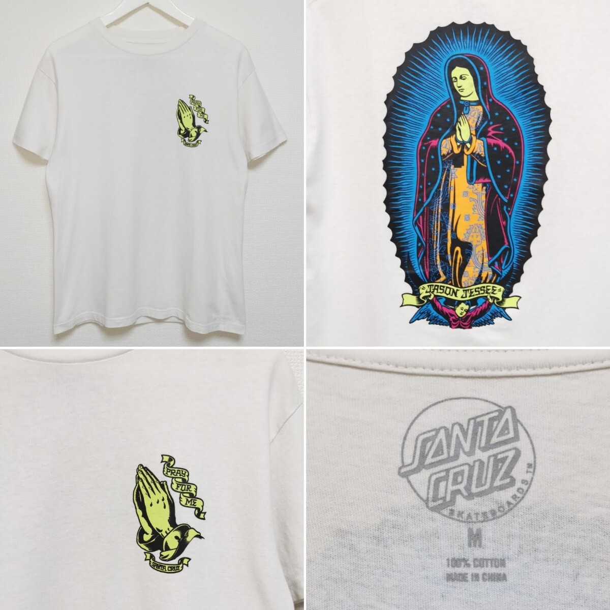 即決 M JASON JESSEE サンタクルーズ SANTA CRUZ Tシャツ ジェイソン
