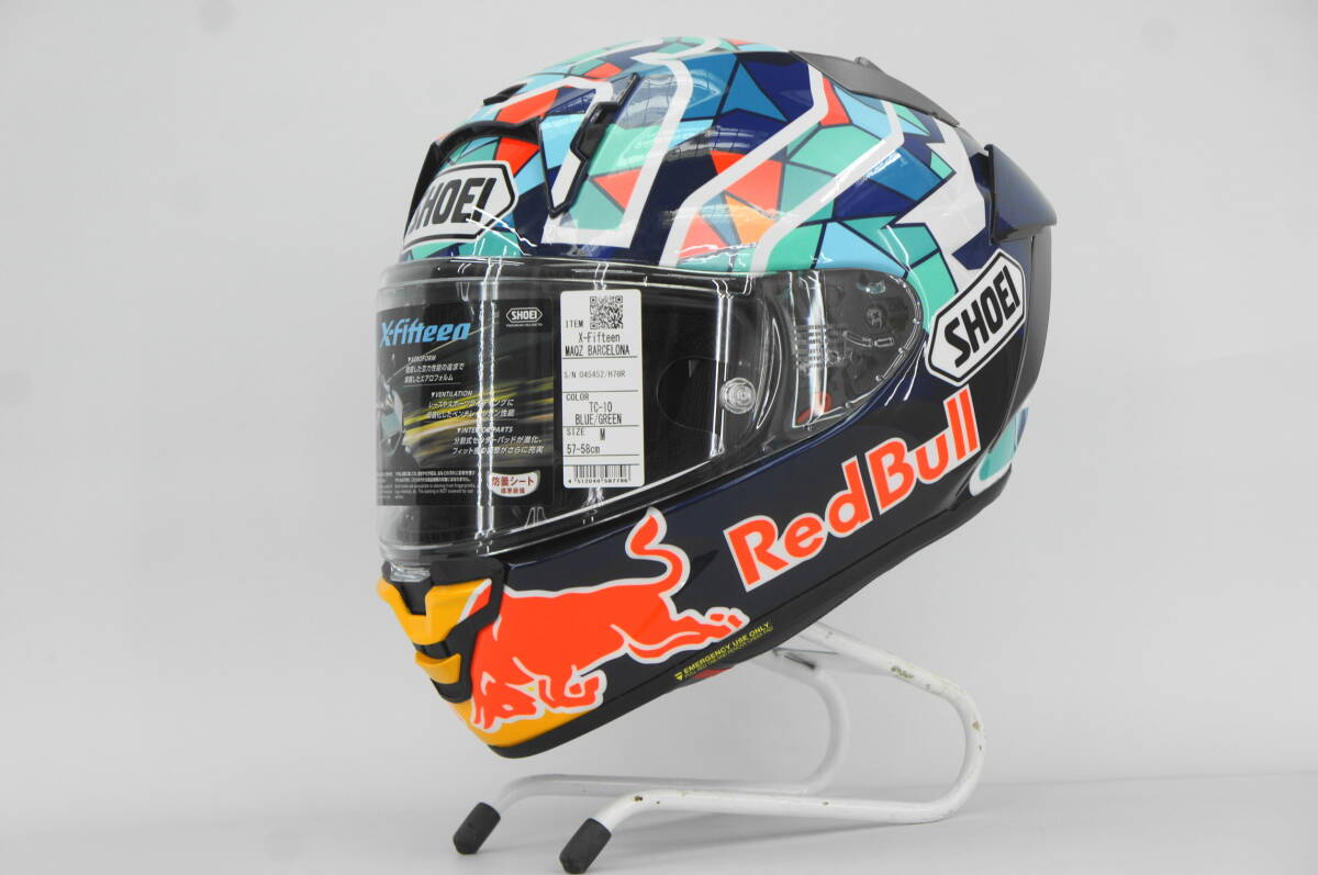 Yahoo!オークション - SHOEI X-Fifteen MARQUEZ BARCELONA（マルケス