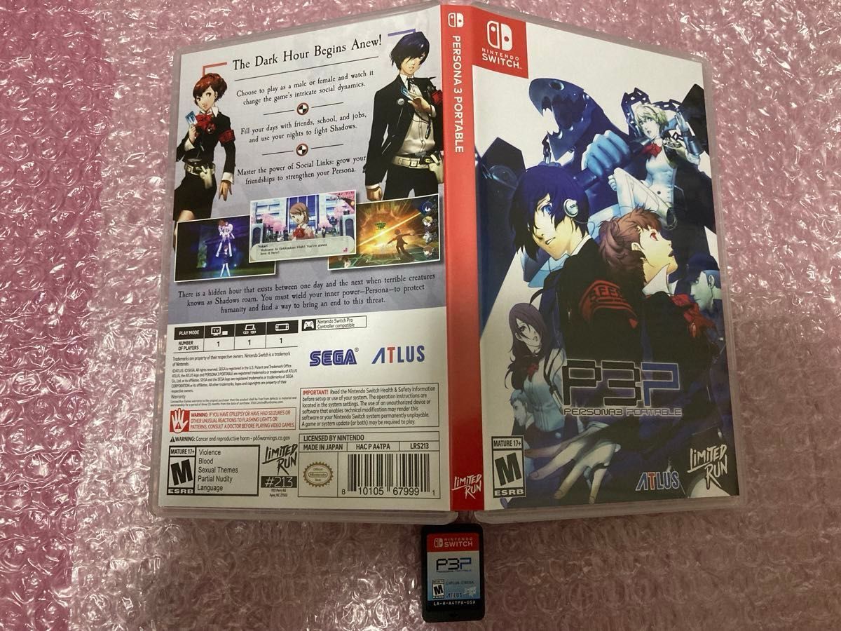 ペルソナ3 ポータブル + 攻略本 セット パッケージ版 Switch ペルソナ