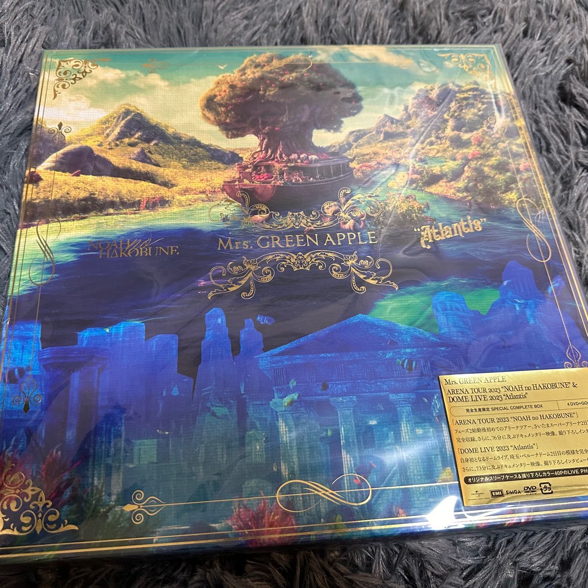 Mrs GREEN APPLE 完全生産限定版 CD DVDセット Atlantis NOAH no