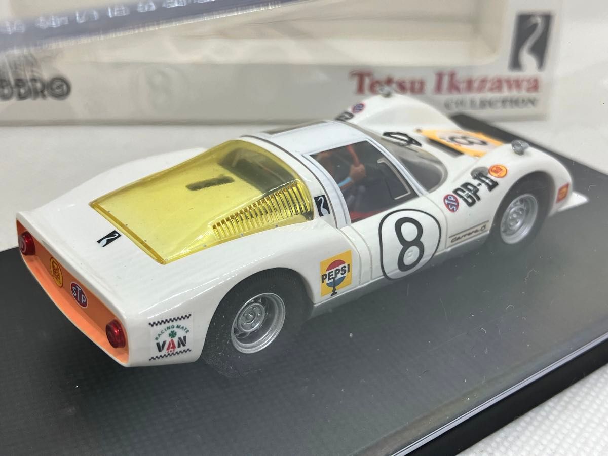 1/43 ポルシェ 906 #8 生沢徹 1967日本GP優勝 エブロ 45344 フィギュア
