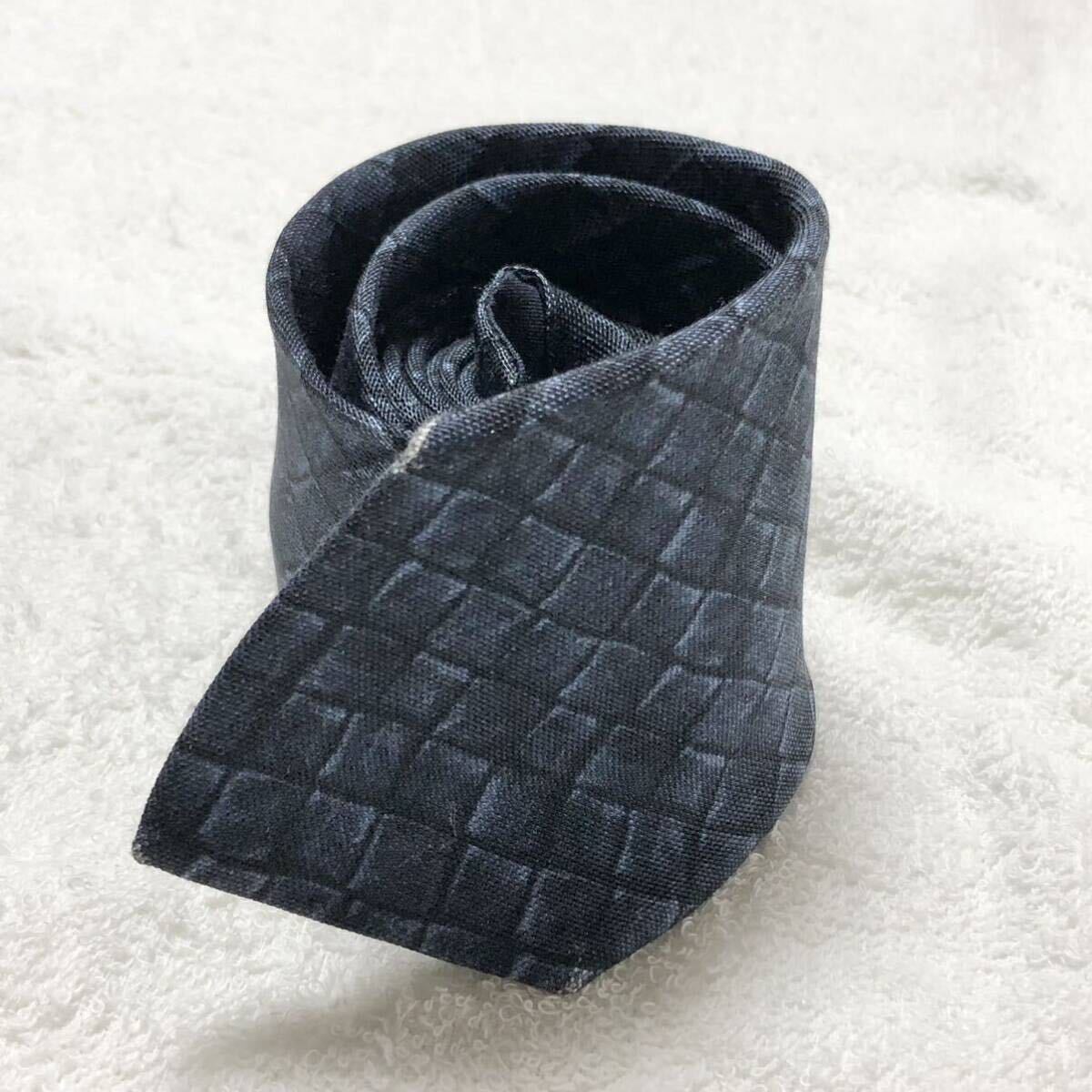 美品 希少 Bottega Veneta ボッテガヴェネタ ネクタイ イントレ