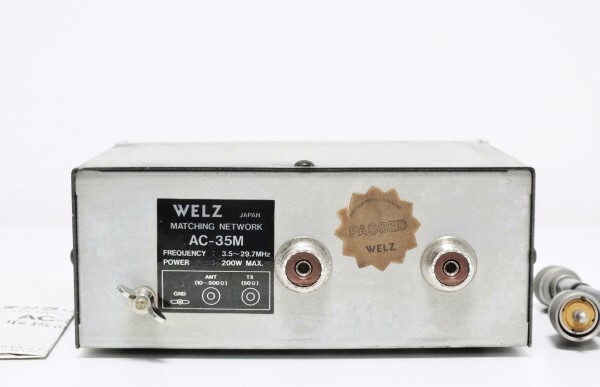 Yahoo!オークション - WELZ AC-35M マッチングネットワ－ク HFアンテナ