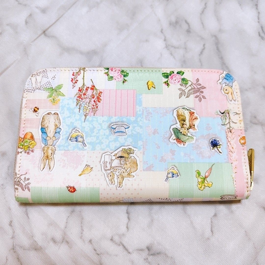 美品 レスポートサック ピーターラビット コラボ ウォレット 長財布