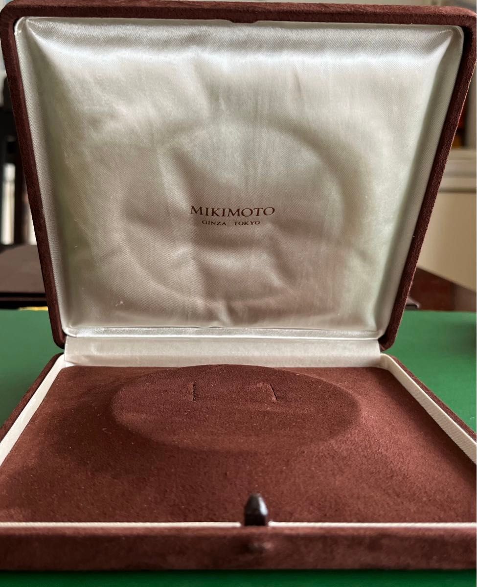 MIKIMOTO ミキモト パールネックレス用 ケース 茶色 ブラウン｜Yahoo
