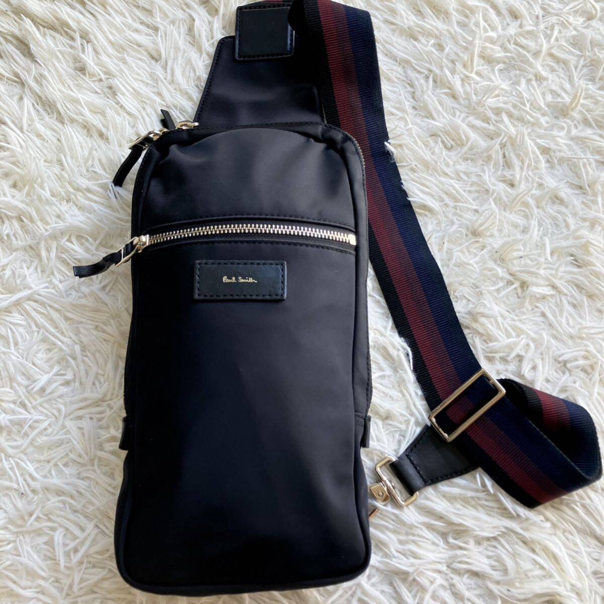 Paul Smith 美品 PaulSmithポールスミス ボディバッグ ショルダー