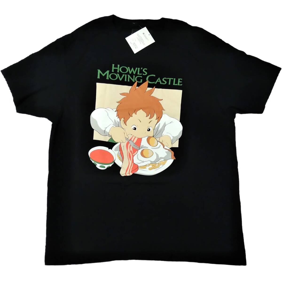 ハウルの動く城 Tシャツ XLサイズ 黒 映画T ムービーT アニメT