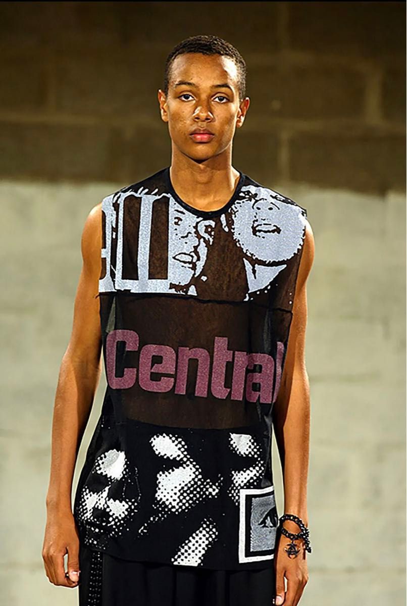 RAF SIMONS ラフシモンズ 2003SS 消費者期 アーカイブ メッシュ タンク