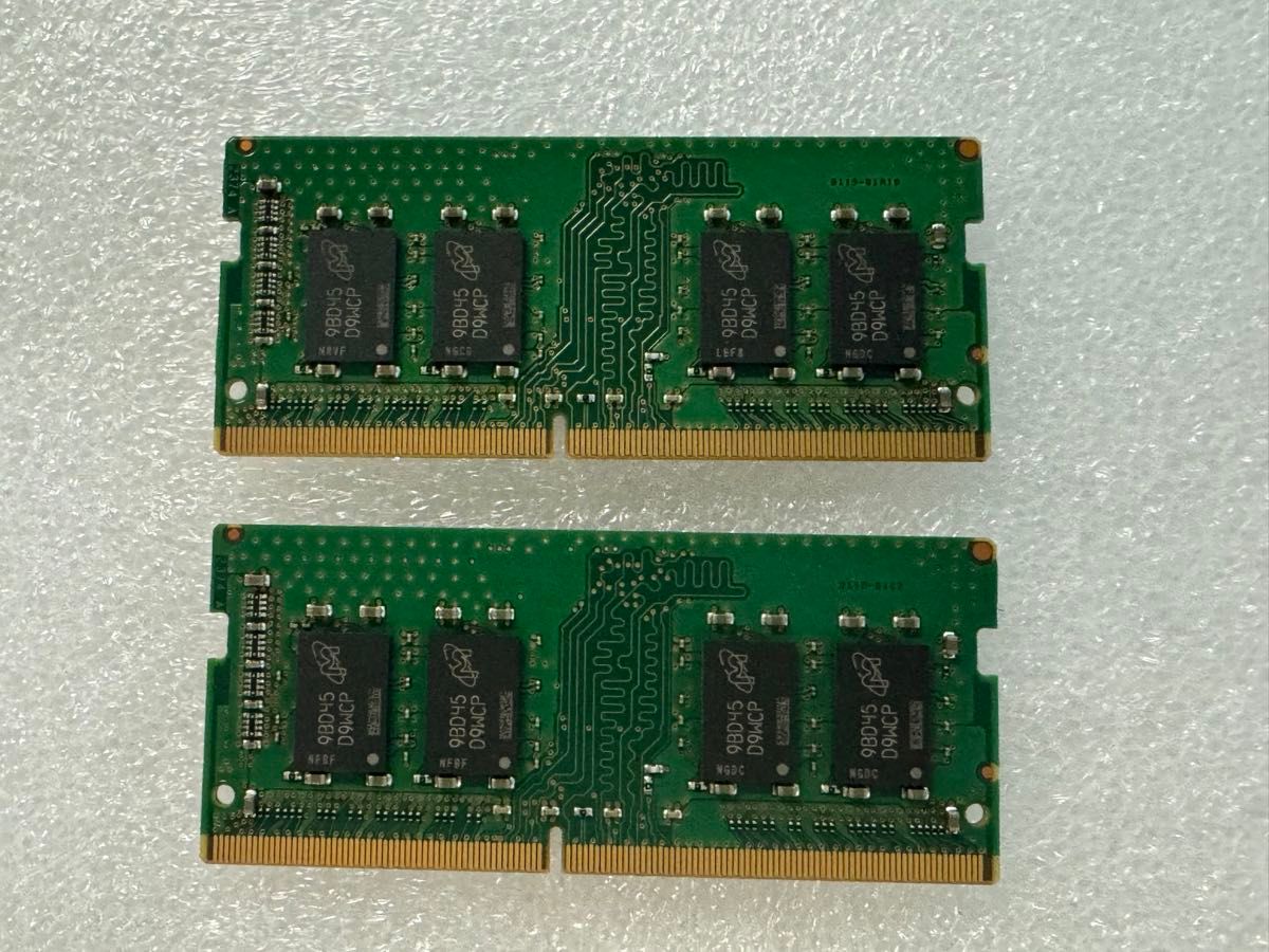 動作確認済】8GB × 2枚(16GB) ノートパソコン用増設メモリー DDR4 PC4