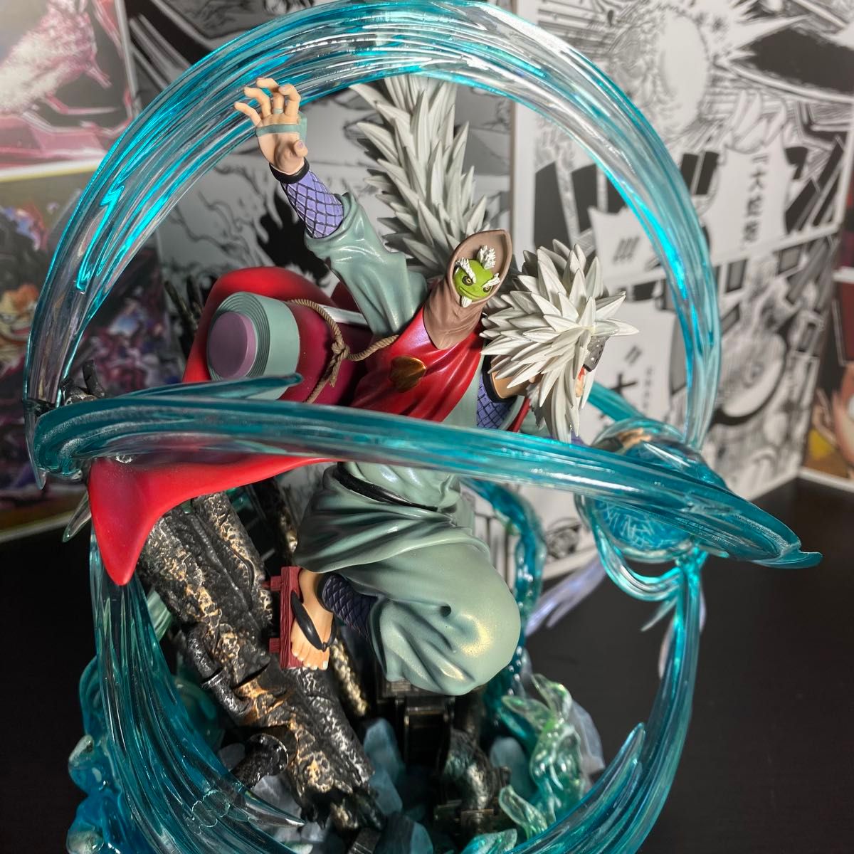 ナルト NARUTO 自来也 三忍 仙人モード フィギュア ガレージキット