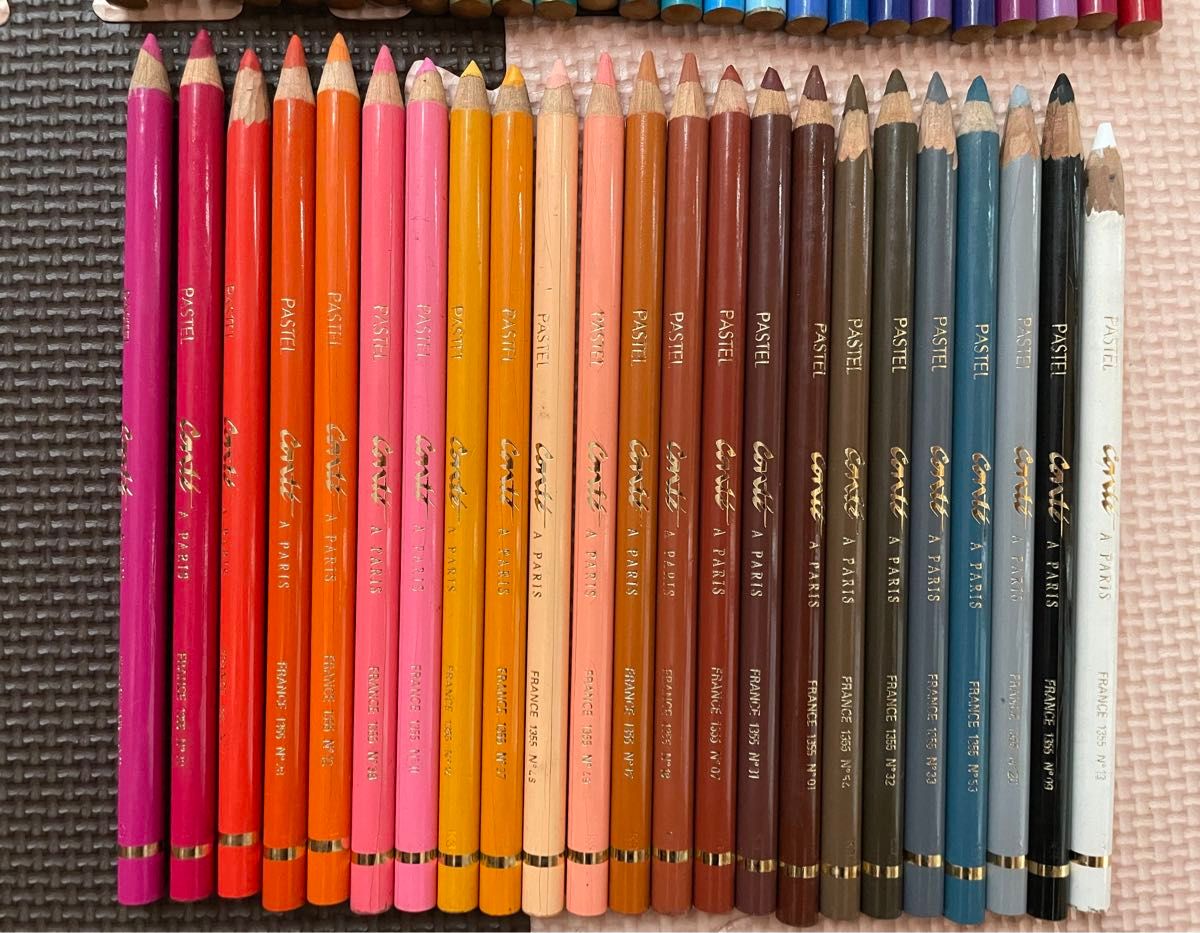 コンテ・ア・パリ パステルペンシル アソート 色鉛筆 48本セット 色