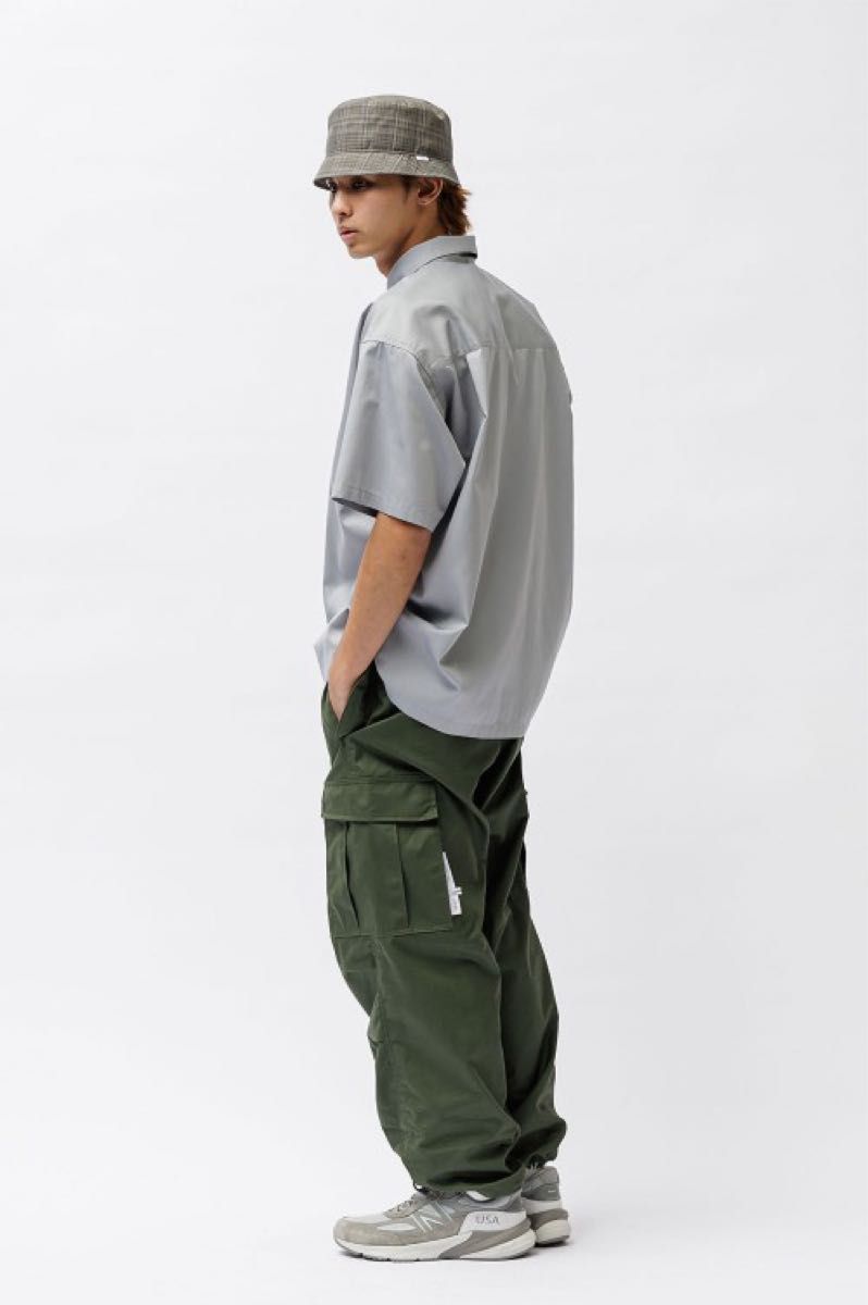 Wtaps／MILT0001 / TROUSERS / NYCO OXFORD／Mサイズ オリーブ カーキ