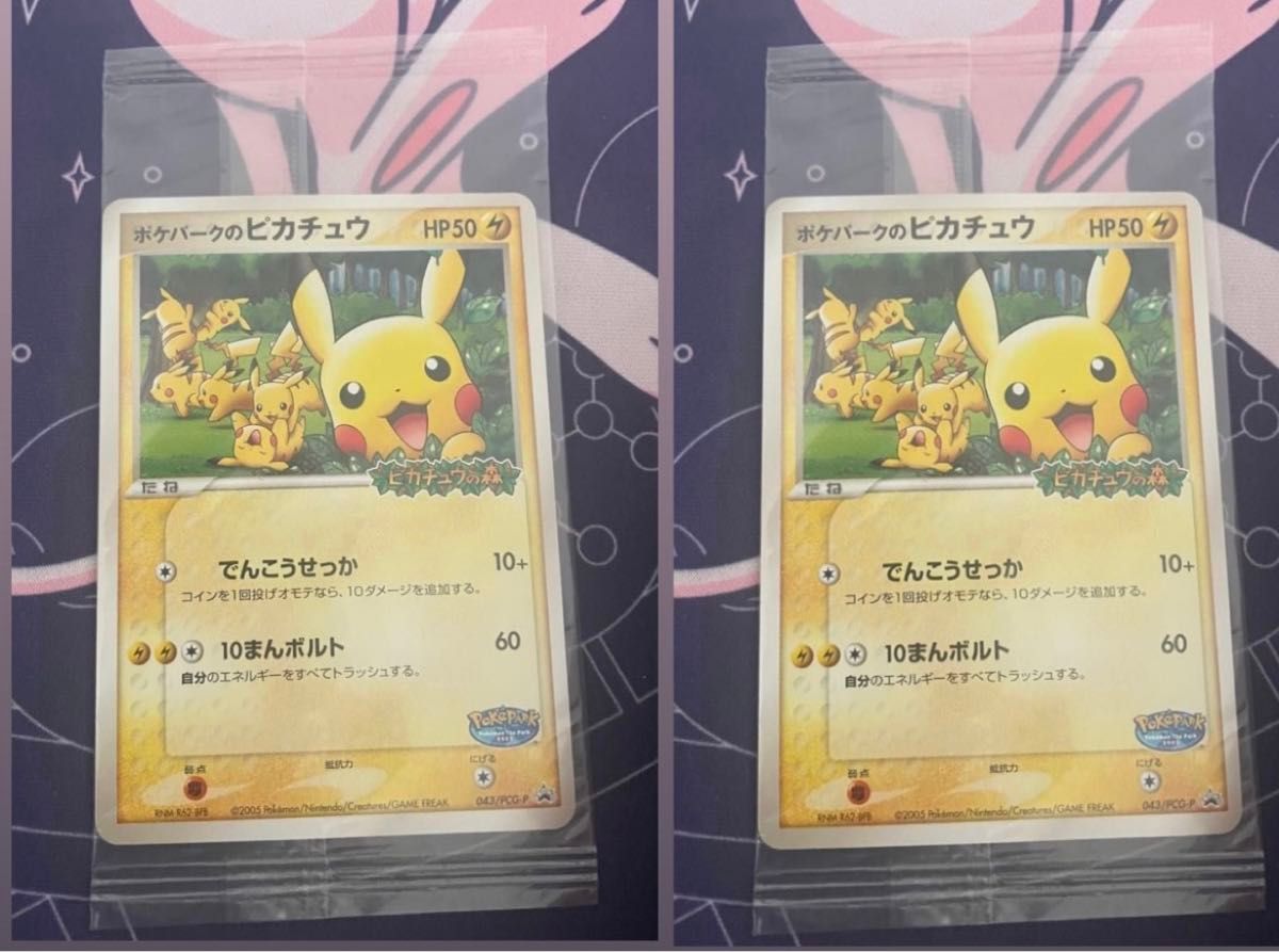 ポケパークのピカチュウ HP50 ポケパークのピカチュウ HP50 004/009