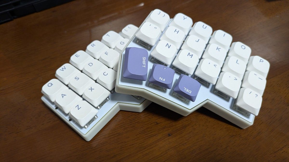 Corne Cherry mini 自作キーボード 分割キーボード ホットスワップ対応