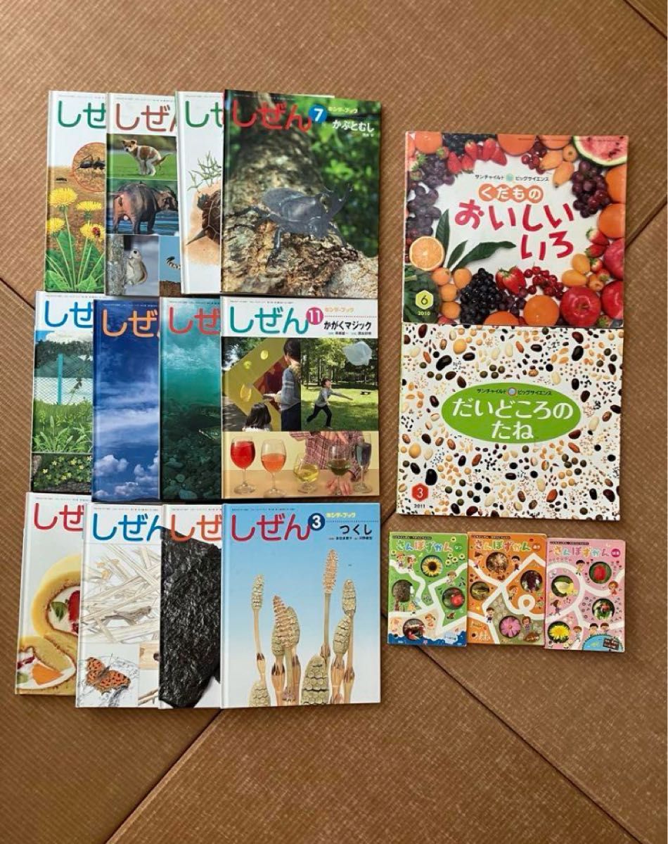 フレーベル館 キンダーブック しぜん まとめ売り 12冊 おまけ5冊 計17
