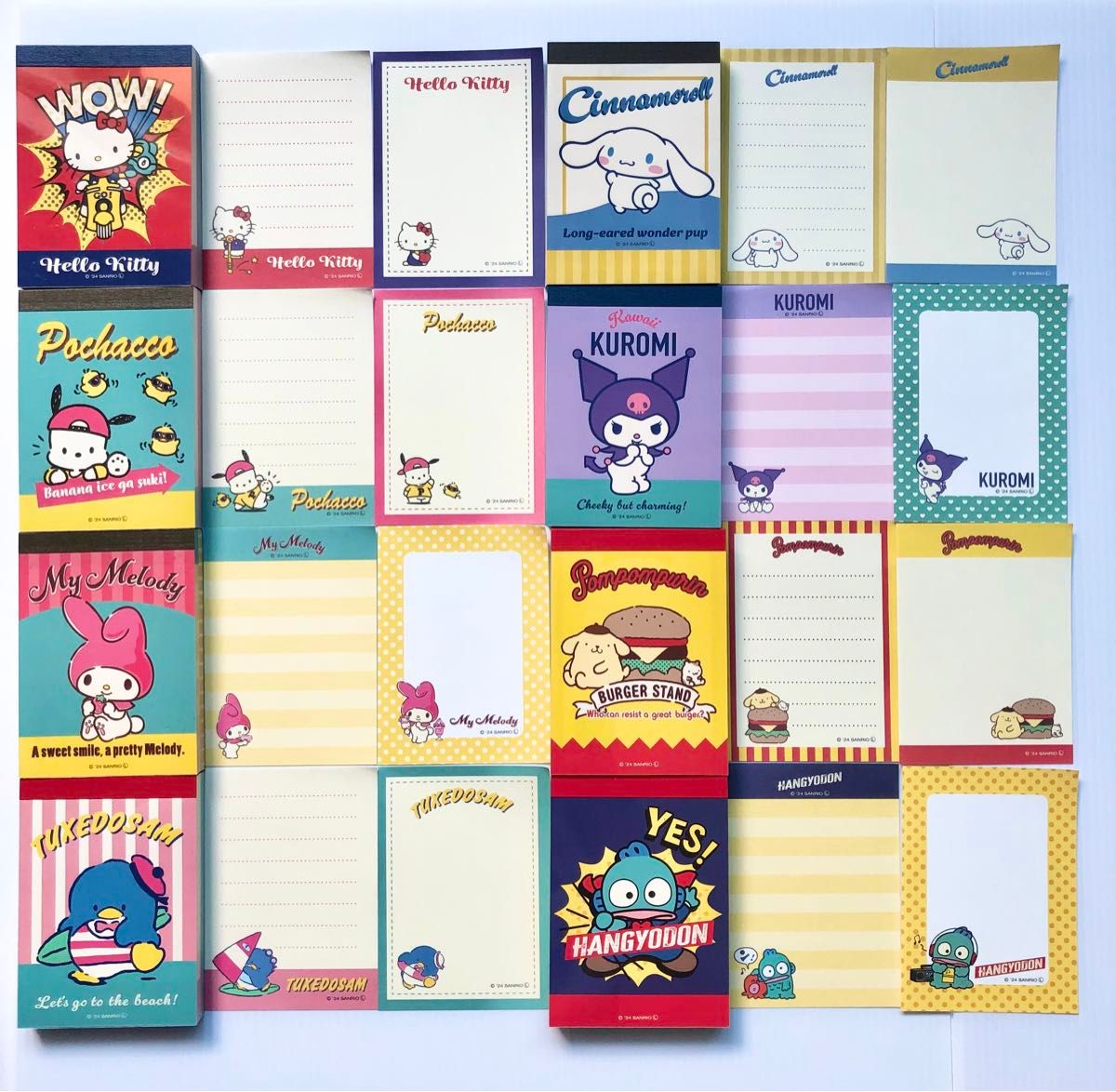 サンリオ メモ帳 おすそ分け 230枚 sanrio ミニメモ バラメモ おすそ