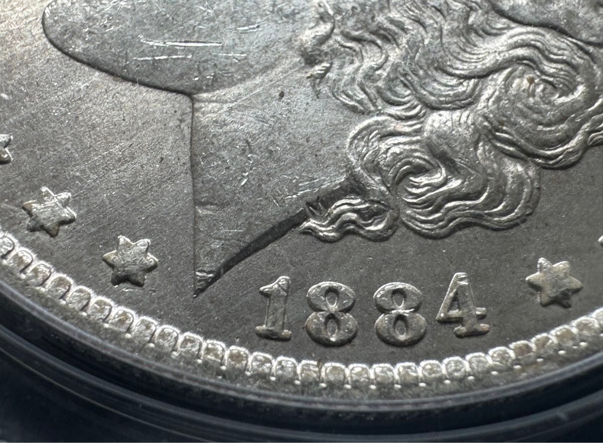 モルガンダラー 1884年 銀貨 NGC XF 45 モルガンダラー 1884年 銀貨
