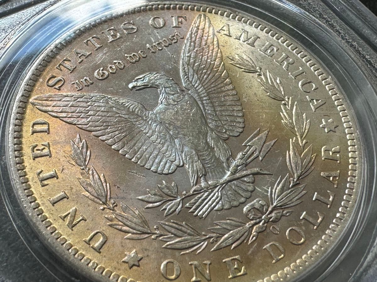 1884-O アメリカ モルガンダラー銀貨1884-o PCGS MS61 $1 (Regular