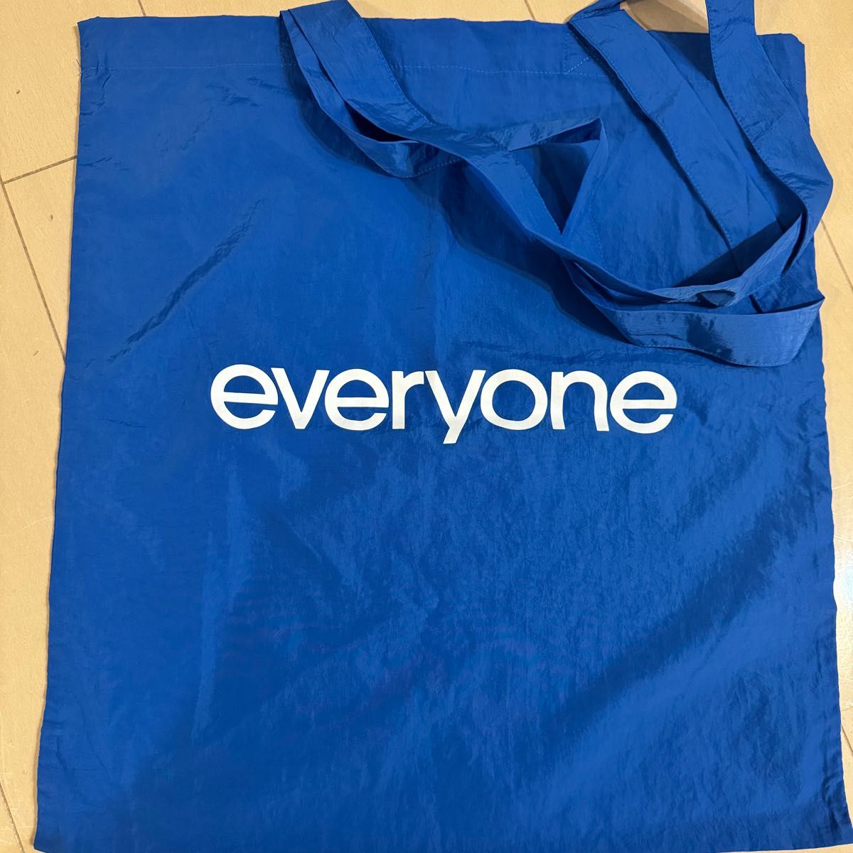 everyone nylon ナイロン logo tote bag BLUE｜Yahoo!フリマ（旧PayPay