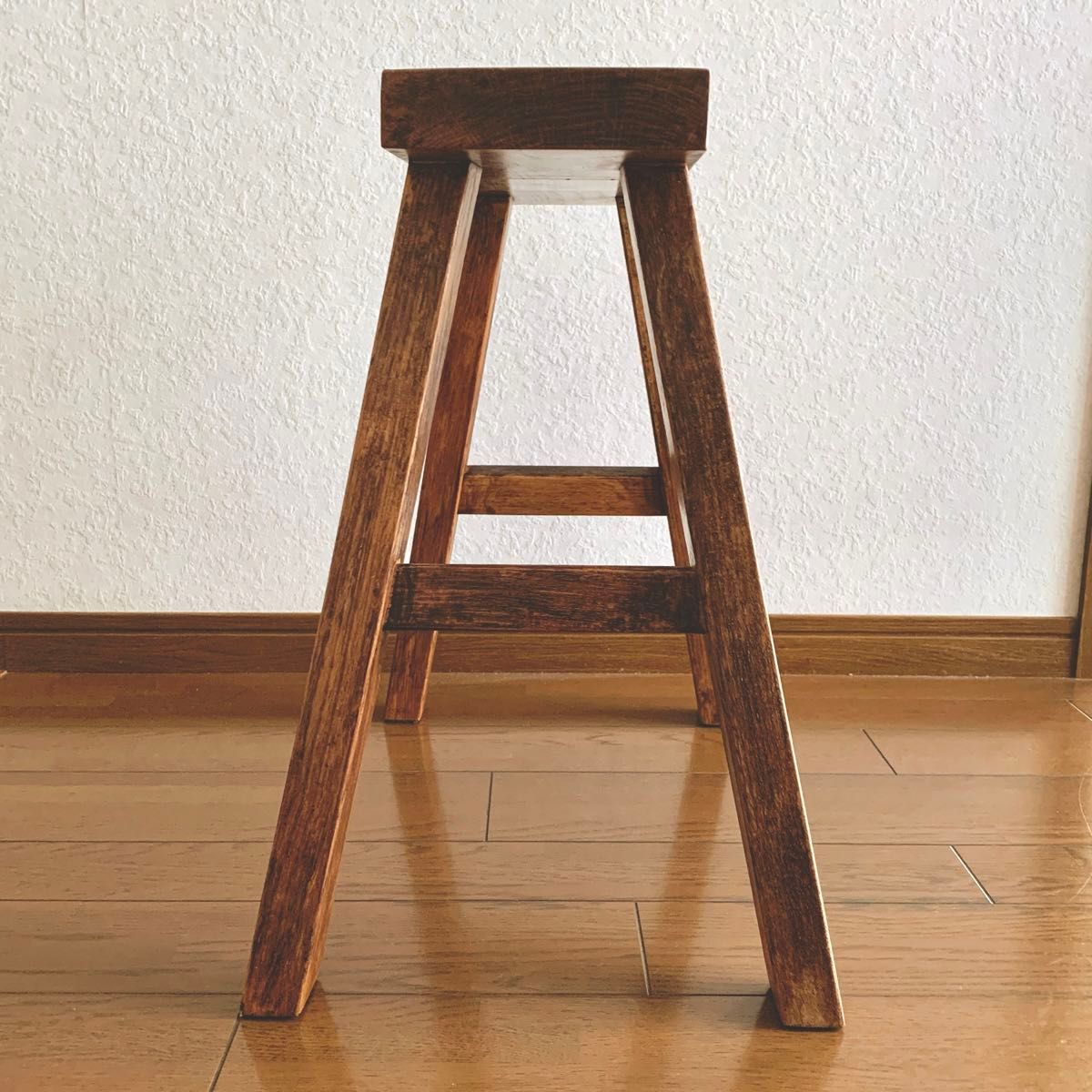 無印良品 MUJI 木製ベンチ 小 オーク材 無垢 / 椅子 スツール チェア