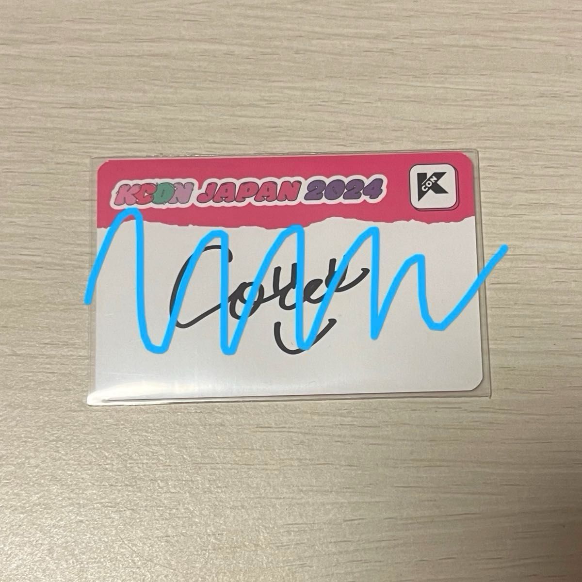 KCON JAPAN 2024 ME:I サインMD 加藤心