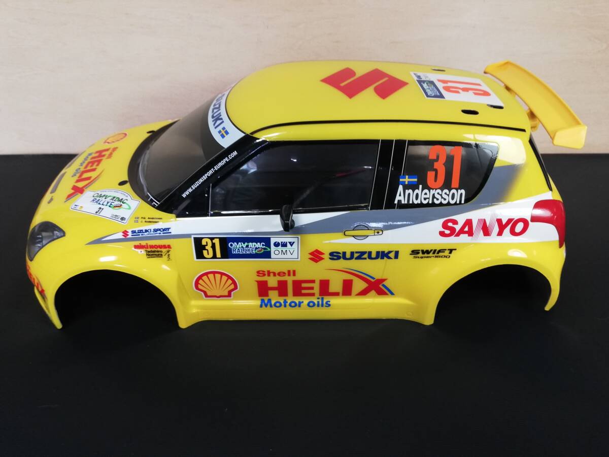 Yahoo!オークション - タミヤ 1/10 SUZUKI SWIFT SUPER 1600 ボディの