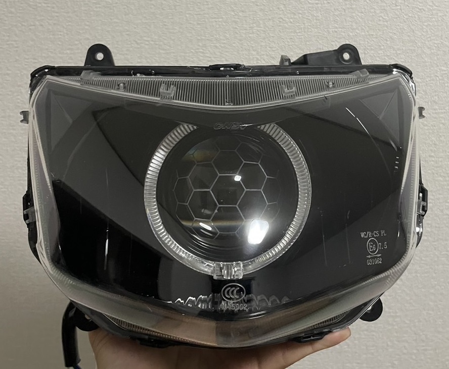 シグナスX 5型 五型 SED8J 社外 ヘッドライト ヘッドランプ LED