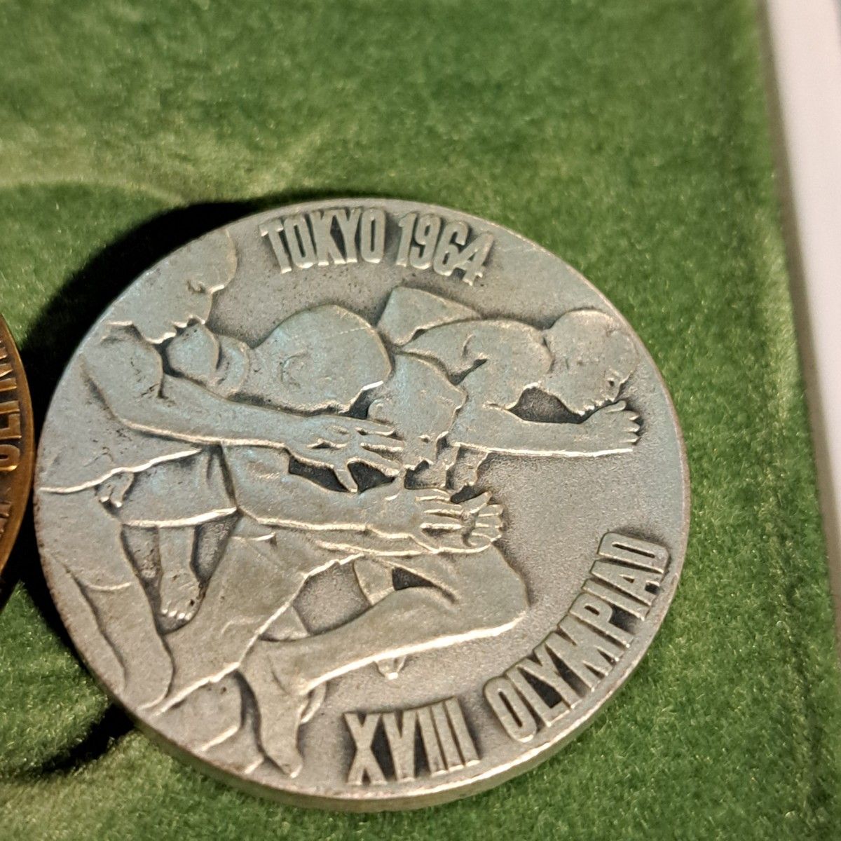 1964年東京オリンピック 銀メダル 銅メダル 品位SV925 丹銅 記念メダル