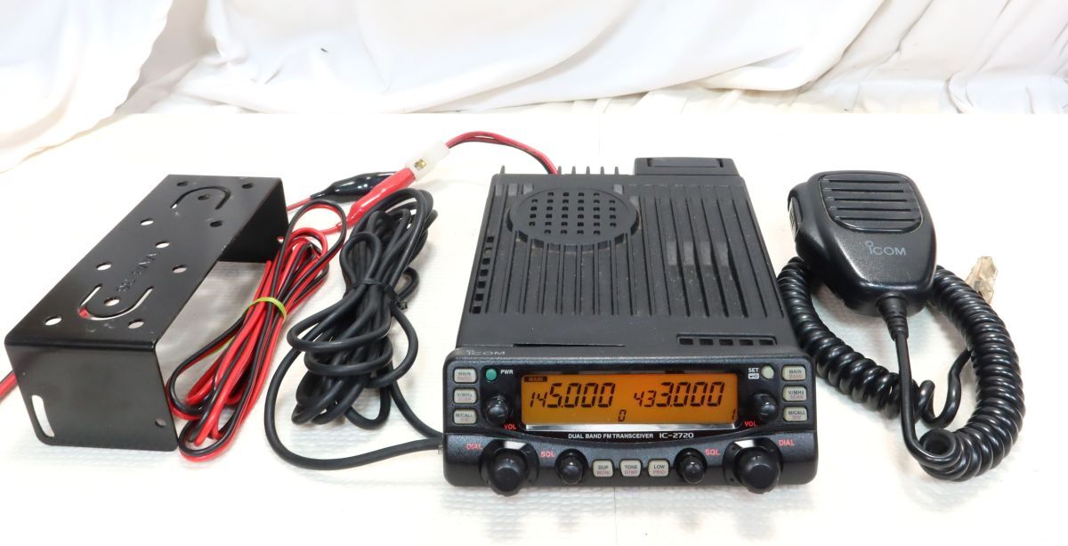 ICOM IC-2720 20W 144／430 デュアルバンド新スプリアス適合-–日本