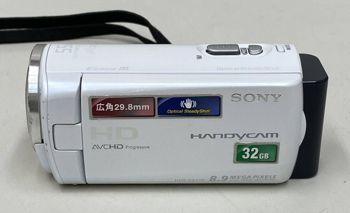 ソニー ハンディカム HDR-CX270V ビデオカメラ 音楽会 B6-A HDR-CX270V
