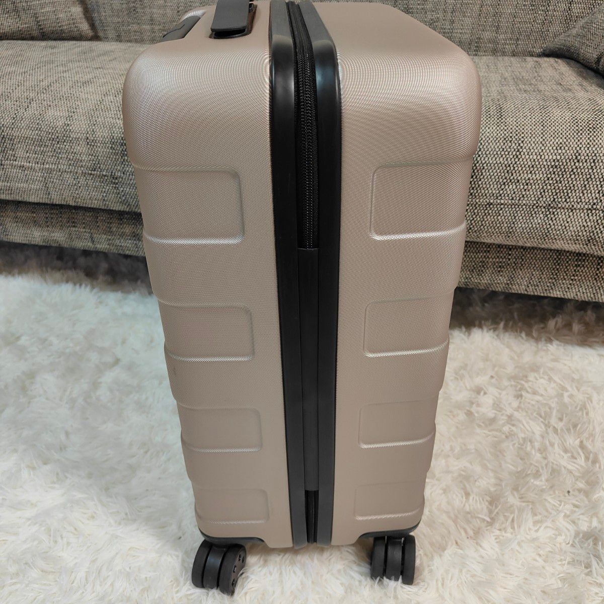 廃番 人気モデル】 無印良品 キャリーケース 36L ベージュ 機内