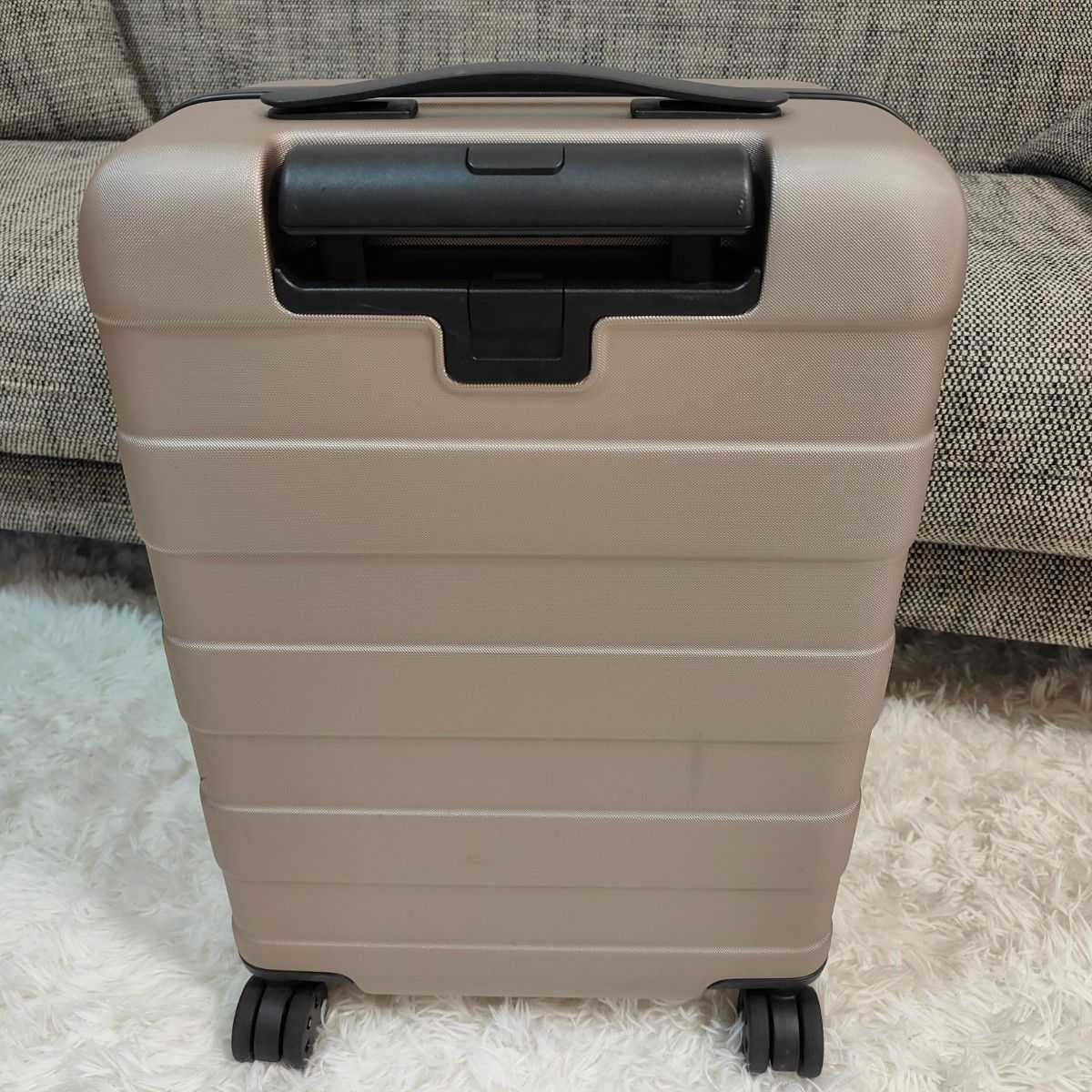 廃番 人気モデル】 無印良品 キャリーケース 36L ベージュ 機内
