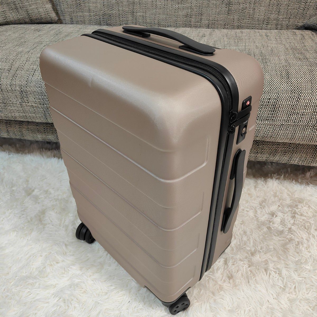 廃番 人気モデル】 無印良品 キャリーケース 36L ベージュ 機内