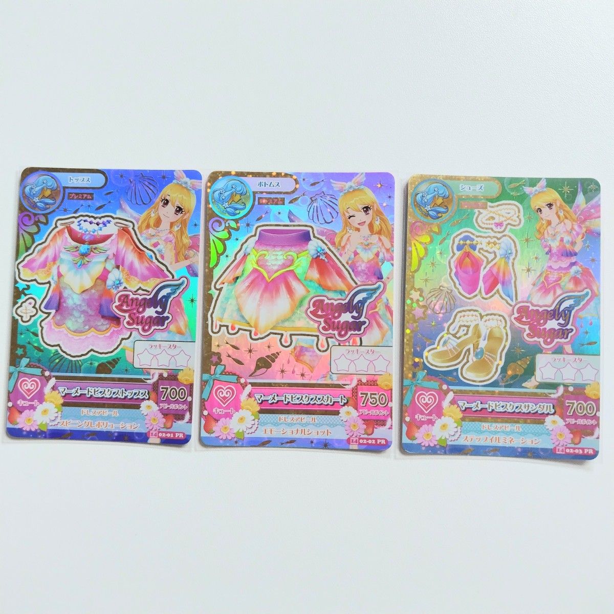 アイカツプレミアムカードマーメードピスケスコーデ｜Yahoo!フリマ（旧