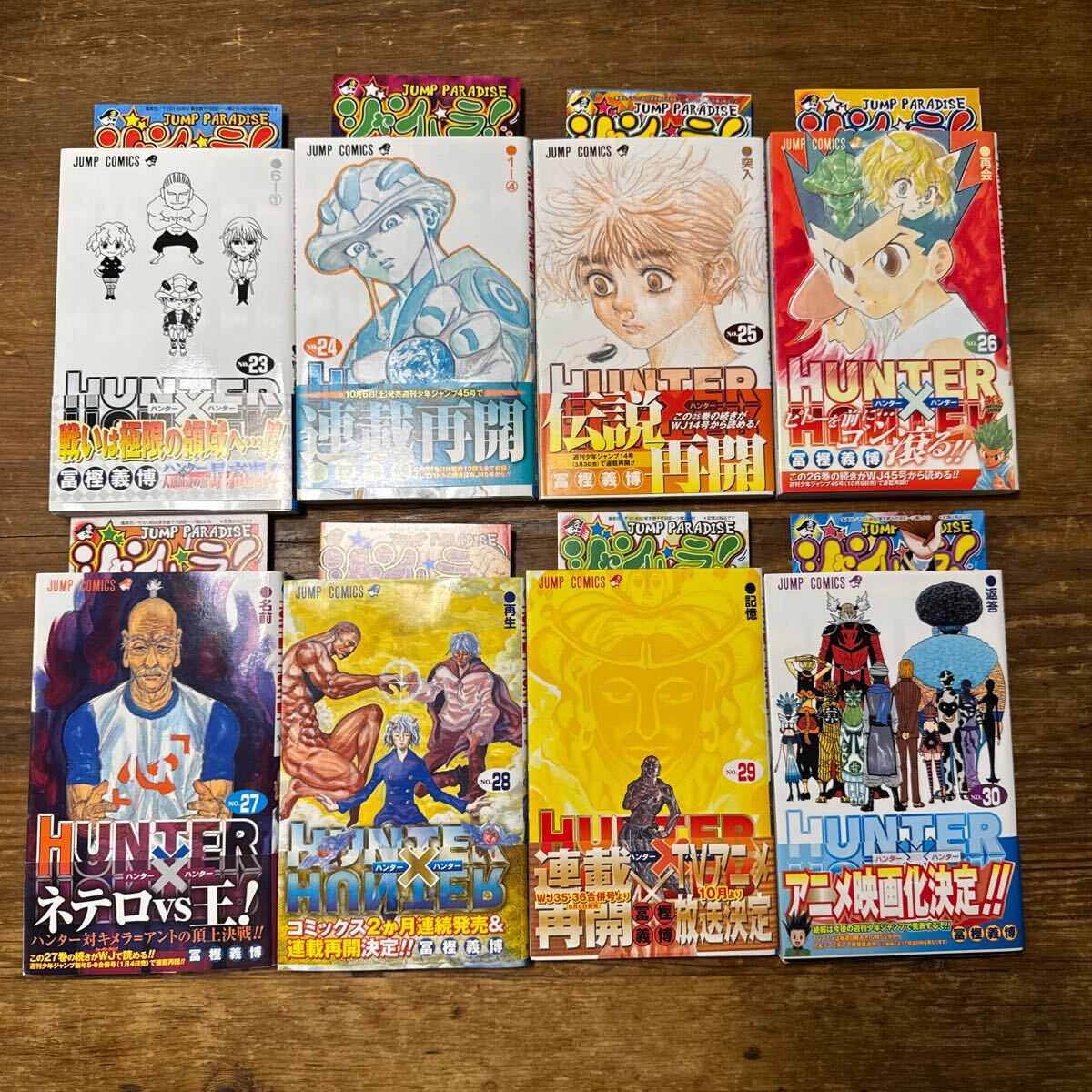 ハンター×ハンター 1〜38巻 0巻 公式ハンターズブック 小説3冊 冨樫