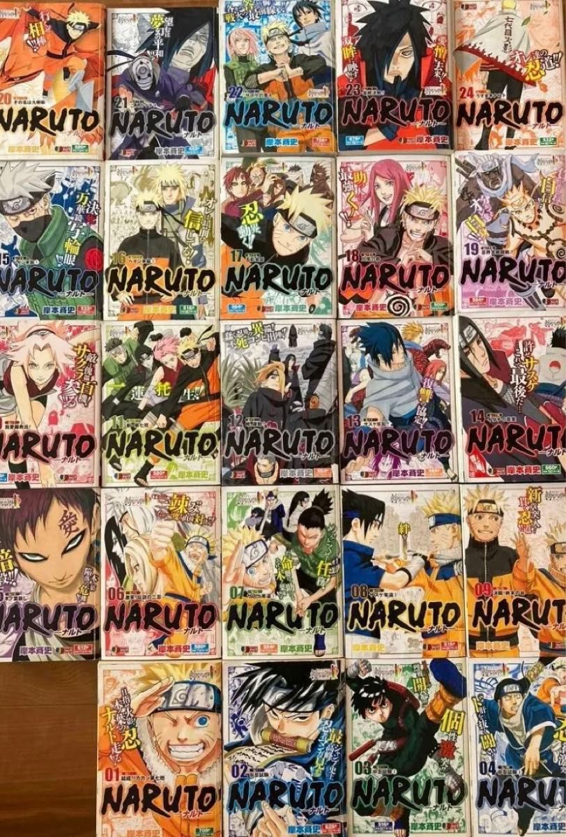 NARUTO ナルト 完結全巻セット コンビニ版 コミック 24冊 漫画｜Yahoo