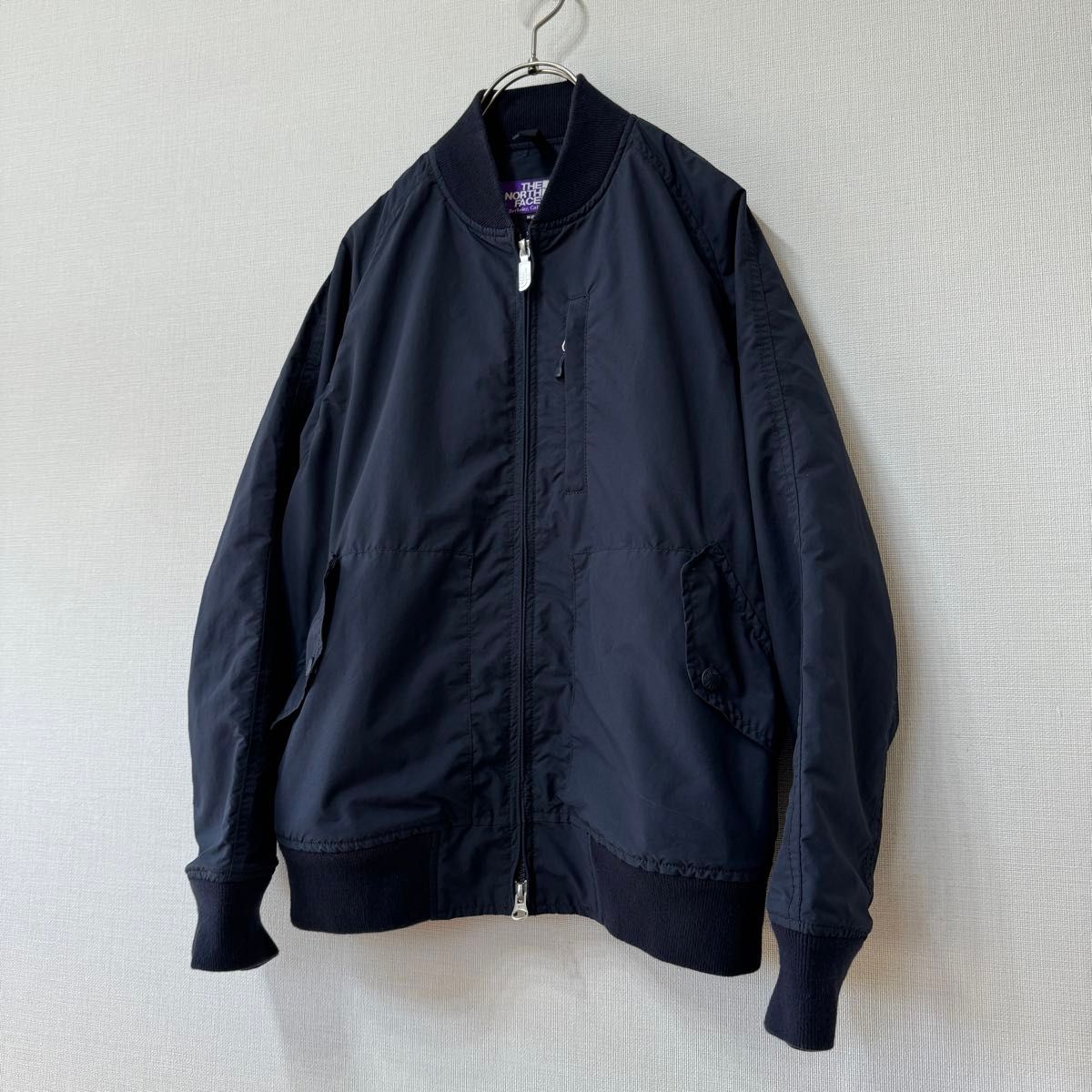 美品 ノースフェイスパープルレーベル MA-1ジャケット レディース S