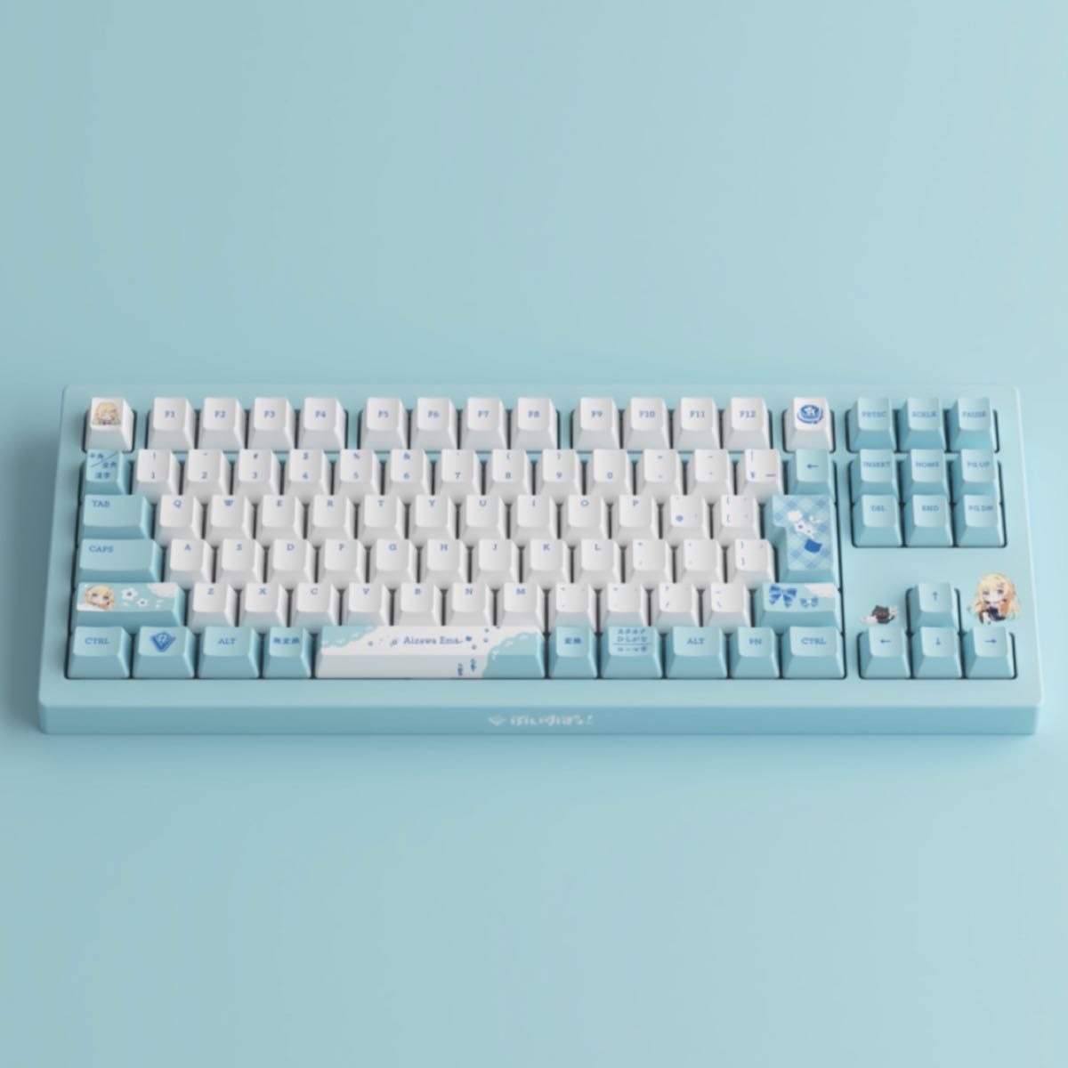 新品】 ぶいすぽっ GEAR ゲーミングキーボード 藍沢エマ Edition ぶ
